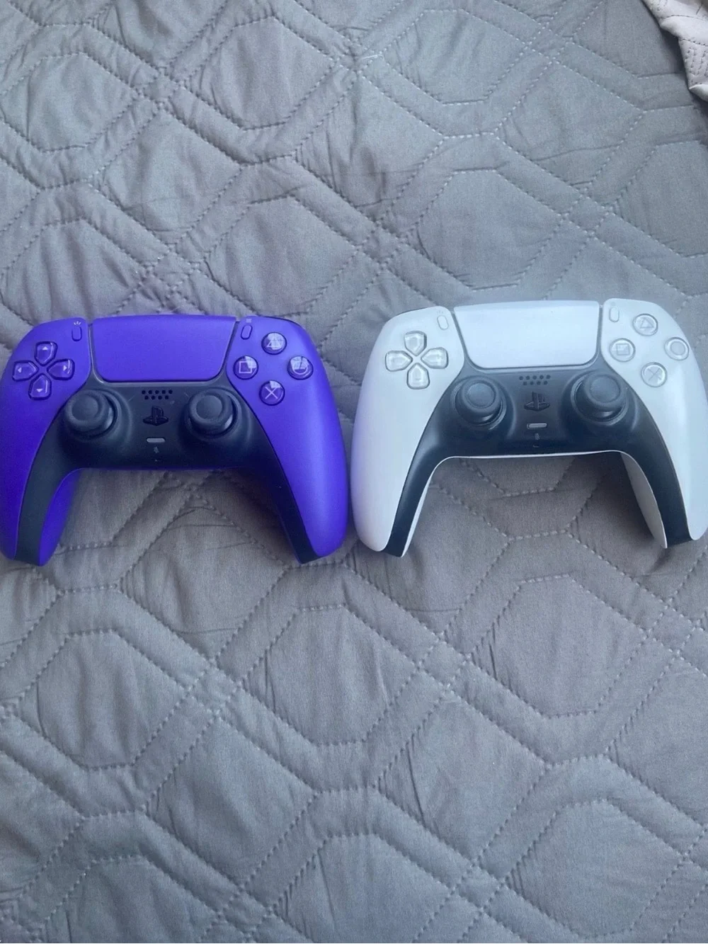 Sony PlayStation DualSense Wireless Controller Bundle - Purple and White